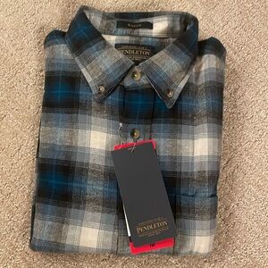 NWT Pendleton Mason Flannel Shirt